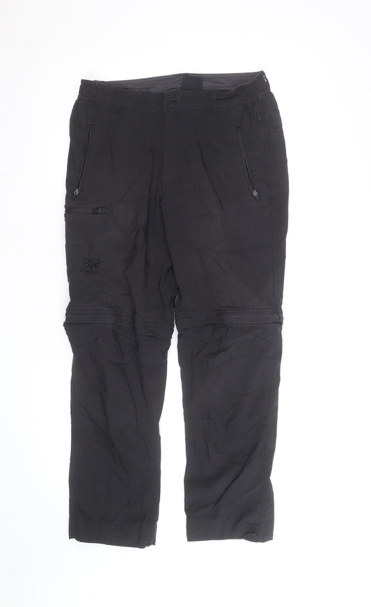 Karrimor Men's Black Convertible Cargo Trousers S