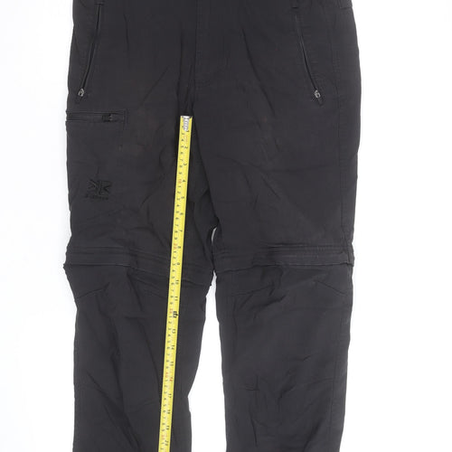 Karrimor Men's Black Convertible Cargo Trousers S