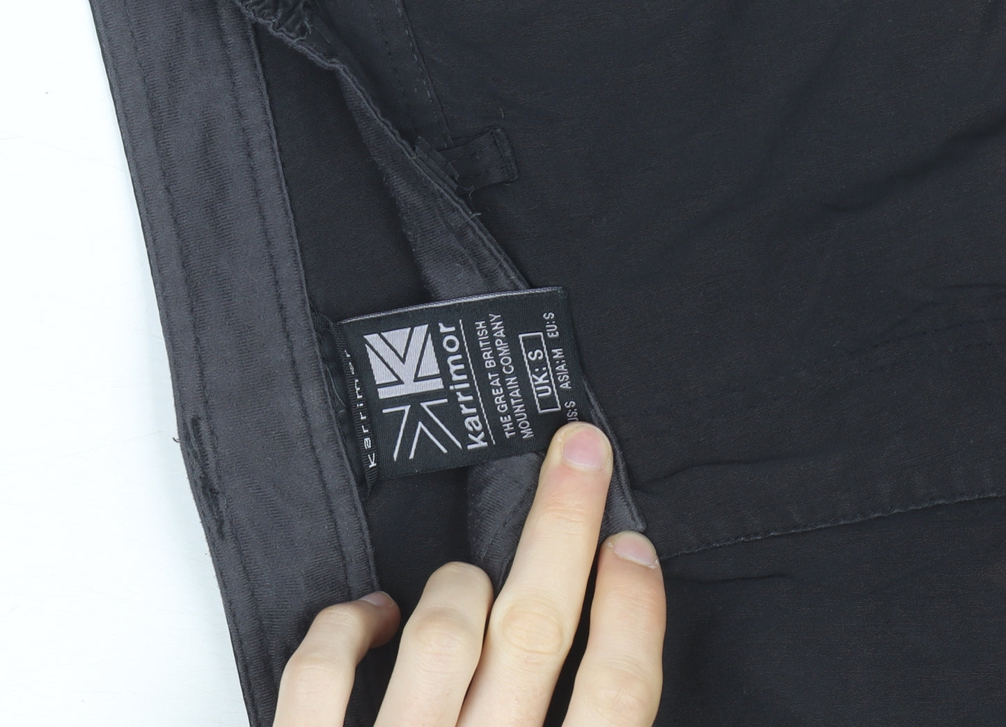 Karrimor Men's Black Convertible Cargo Trousers S