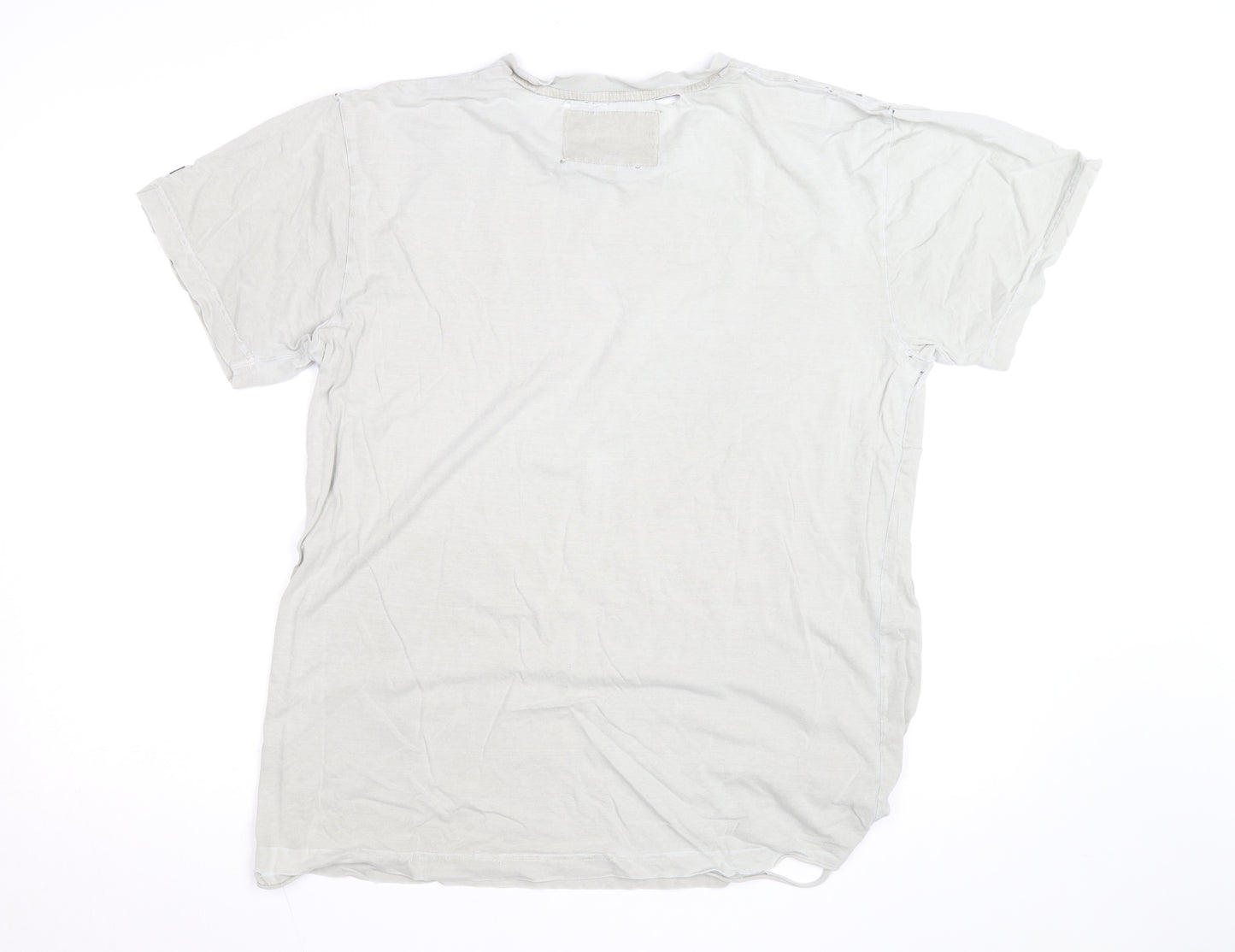 BSA Men's White XL Graphic Motorcycle T-Shirt Retro Style