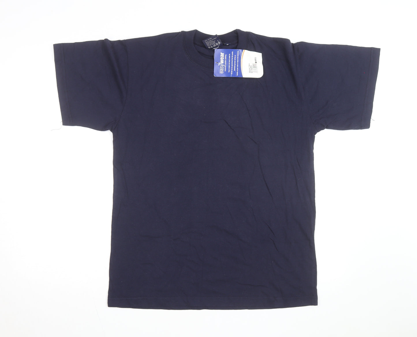Portwest Men's Blue Cotton Crew Neck Work T-Shirt M