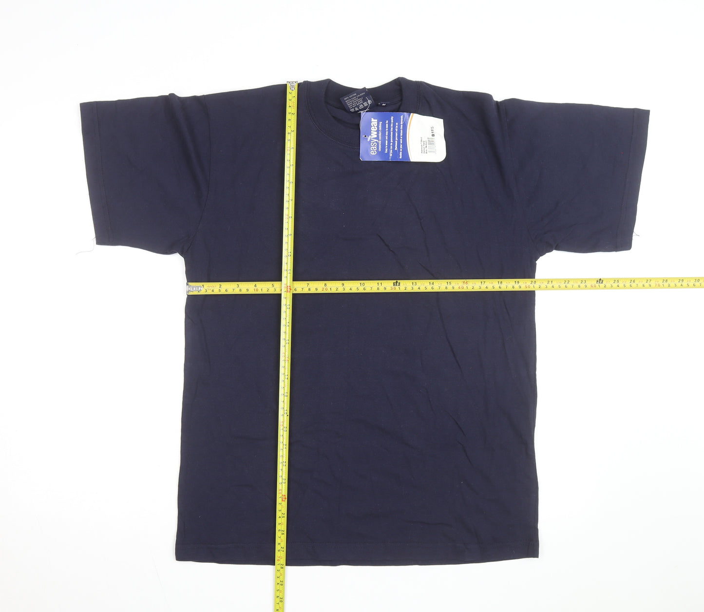 Portwest Men's Blue Cotton Crew Neck Work T-Shirt M