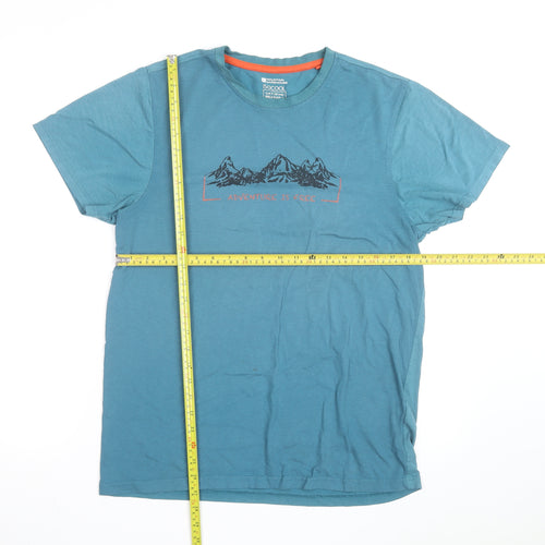 Mountain Warehouse Men’s Blue ISOCool Quick Dry T-Shirt Size M