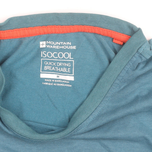 Mountain Warehouse Men’s Blue ISOCool Quick Dry T-Shirt Size M