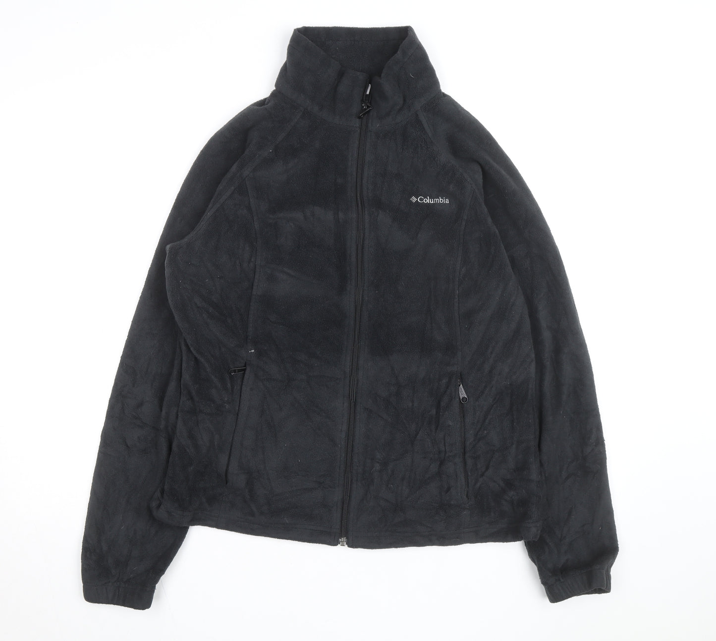 Columbia Womens Black XL Fleece Full Zip Outdoor Jacket