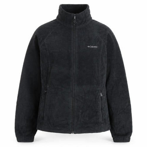 Columbia Womens Black XL Fleece Full Zip Outdoor Jacket