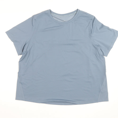 Marks and Spencer Goodmove Blue Women's Size 16 Active T-Shirt