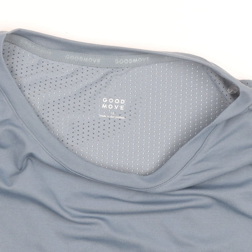 Marks and Spencer Goodmove Blue Women's Size 16 Active T-Shirt