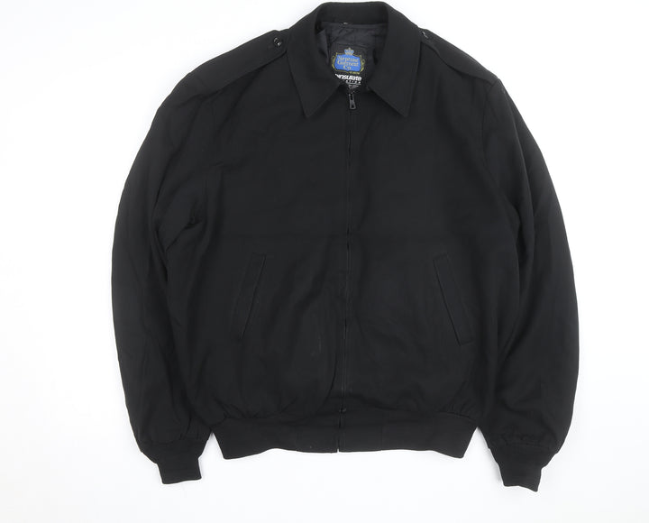 Neptune Garment Co. Men's Black 42 Bomber Jacket Thinsulate Lined