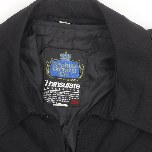 Neptune Garment Co. Men's Black 42 Bomber Jacket Thinsulate Lined