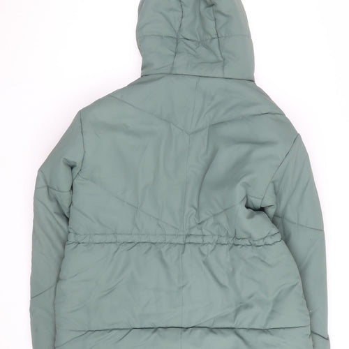 Regatta Womens Green Size 12 Hooded Puffer Jacket