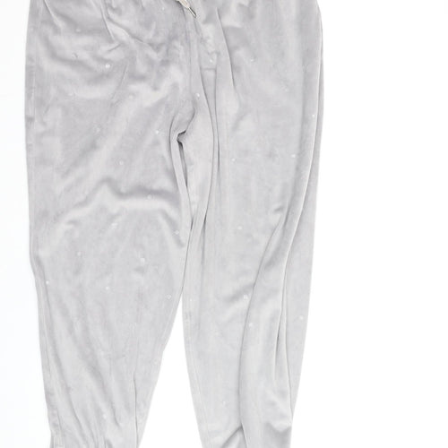 Marks and Spencer Women’s Grey Velour Joggers Size L