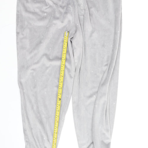 Marks and Spencer Women’s Grey Velour Joggers Size L