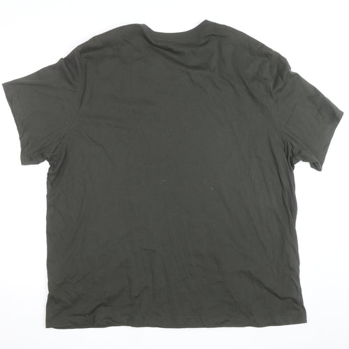 Nike Men's Black 3XL Crew Neck Short Sleeve Graphic T-Shirt