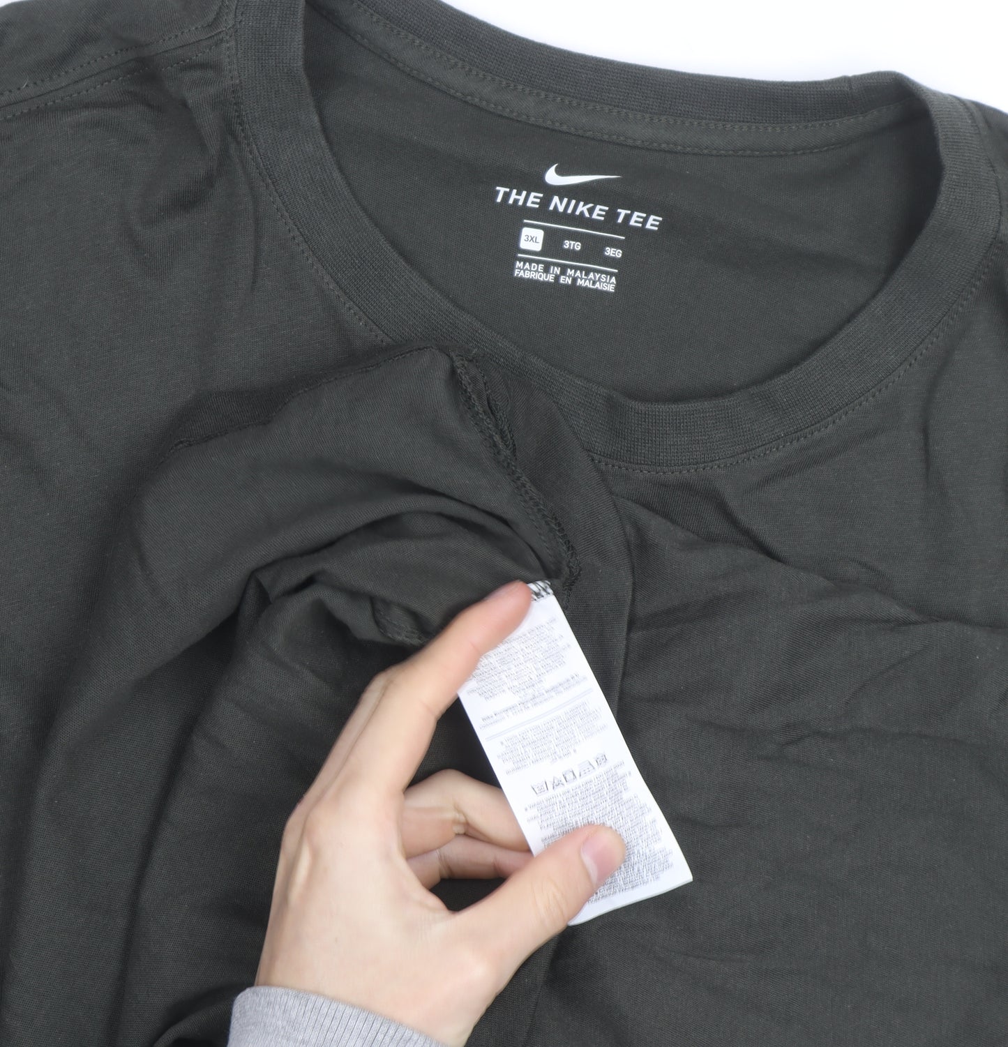 Nike Men's Black 3XL Crew Neck Short Sleeve Graphic T-Shirt