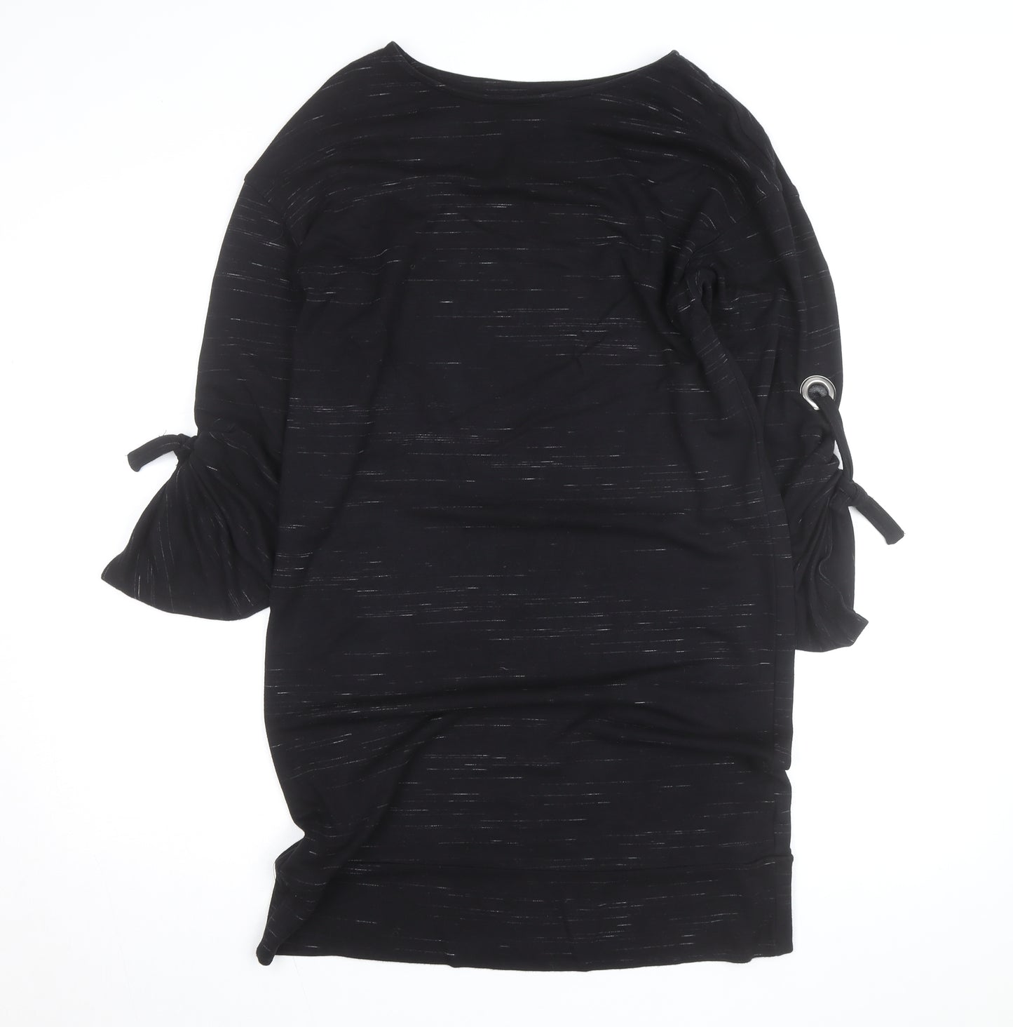 Oliver Bonas Women’s Black Knee Length Shift Dress Size 10