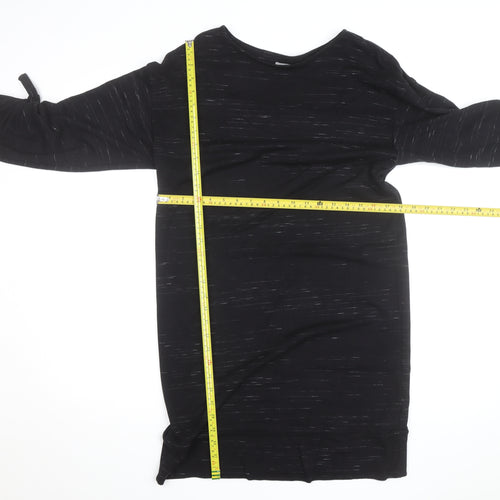 Oliver Bonas Women’s Black Knee Length Shift Dress Size 10