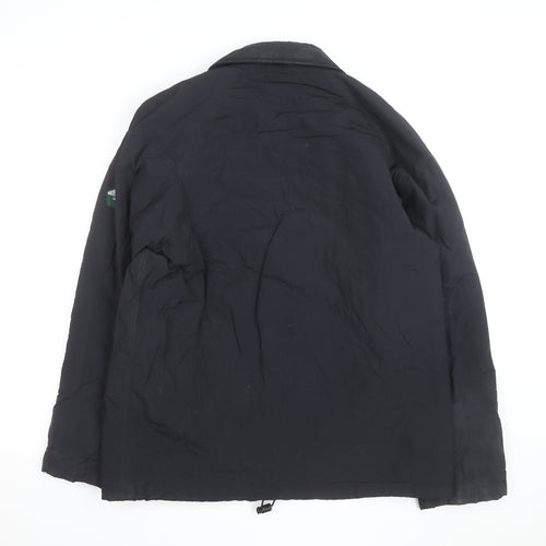 Paul Smith Jeans Men's Black Nylon Lined Zip Jacket Size M