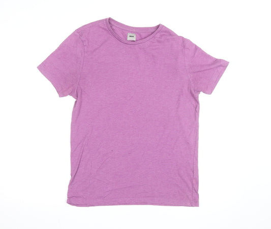 ASOS Men's Purple Crew Neck Short Sleeve T-Shirt Size M