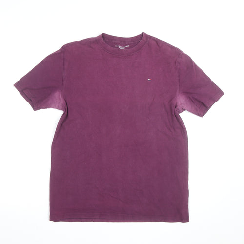 Tommy Hilfiger Boys Purple 16 Years Classic Logo Cotton T-Shirt
