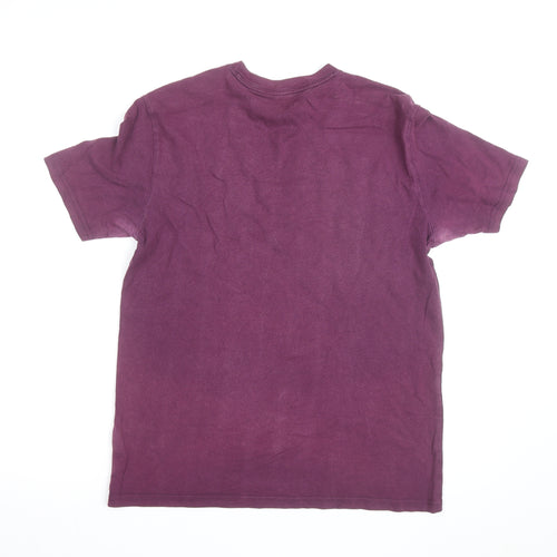 Tommy Hilfiger Boys Purple 16 Years Classic Logo Cotton T-Shirt
