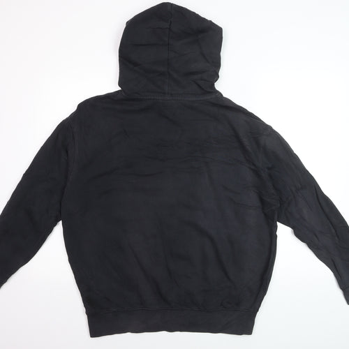 Nike Men's Black Pullover Hoodie Size S Regular Fit Sports Style