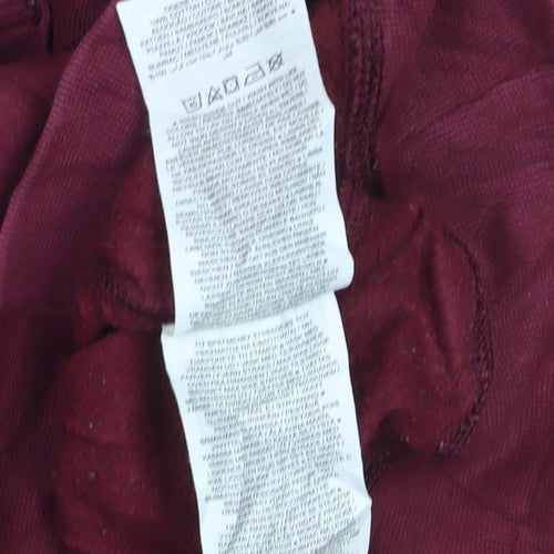 Nike Men's Red XL Pullover Hoodie with Logo