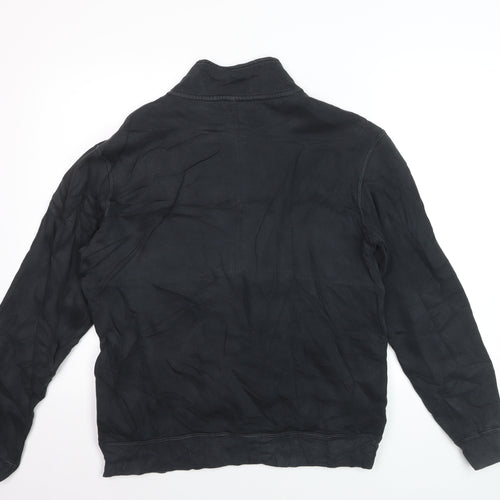 Nike Men's Black 1/2 Zip Pullover Sweatshirt M Regular Fit