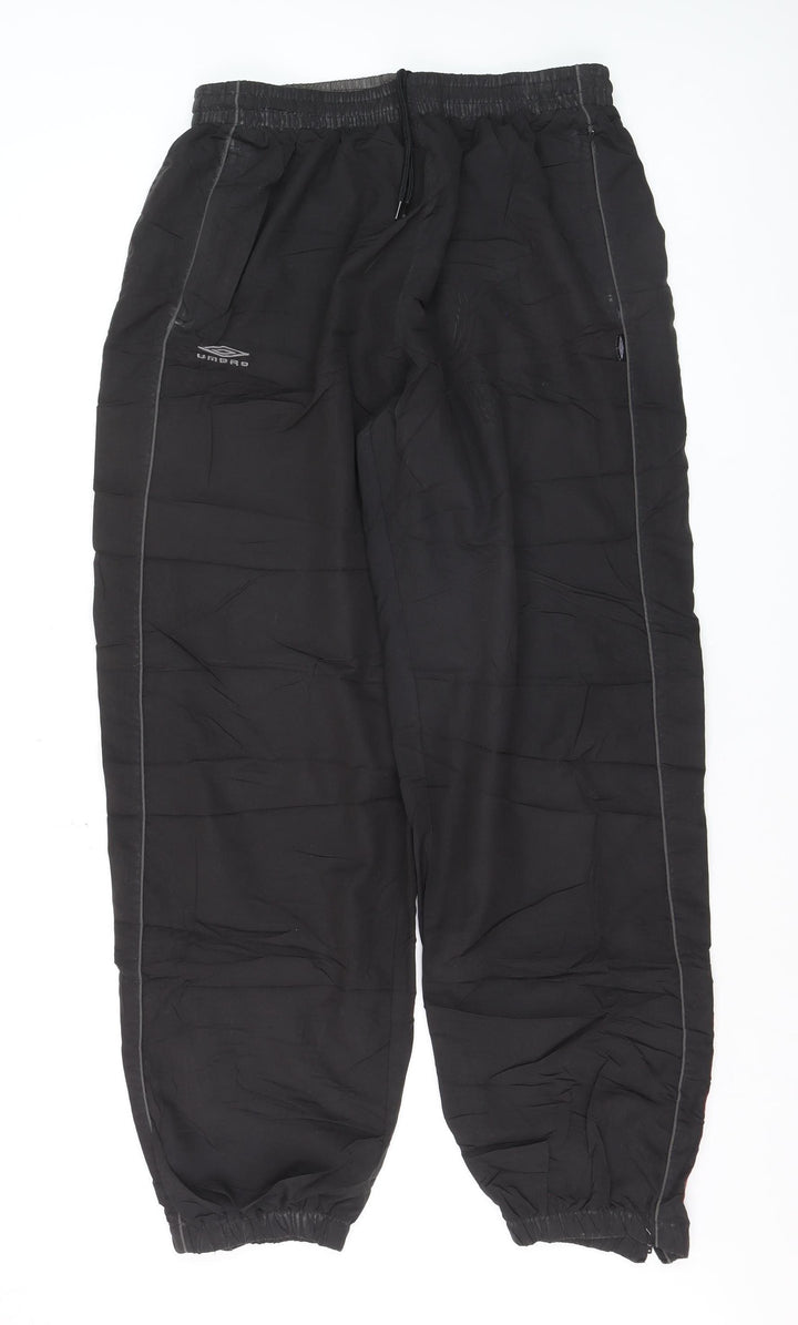 Umbro Men’s Black 2XL Track Pants Sports Trousers
