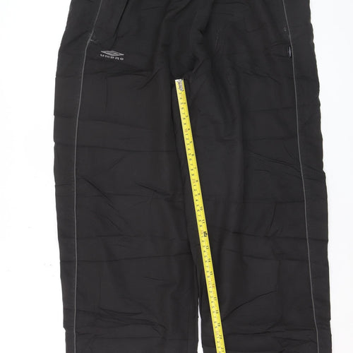 Umbro Men’s Black 2XL Track Pants Sports Trousers