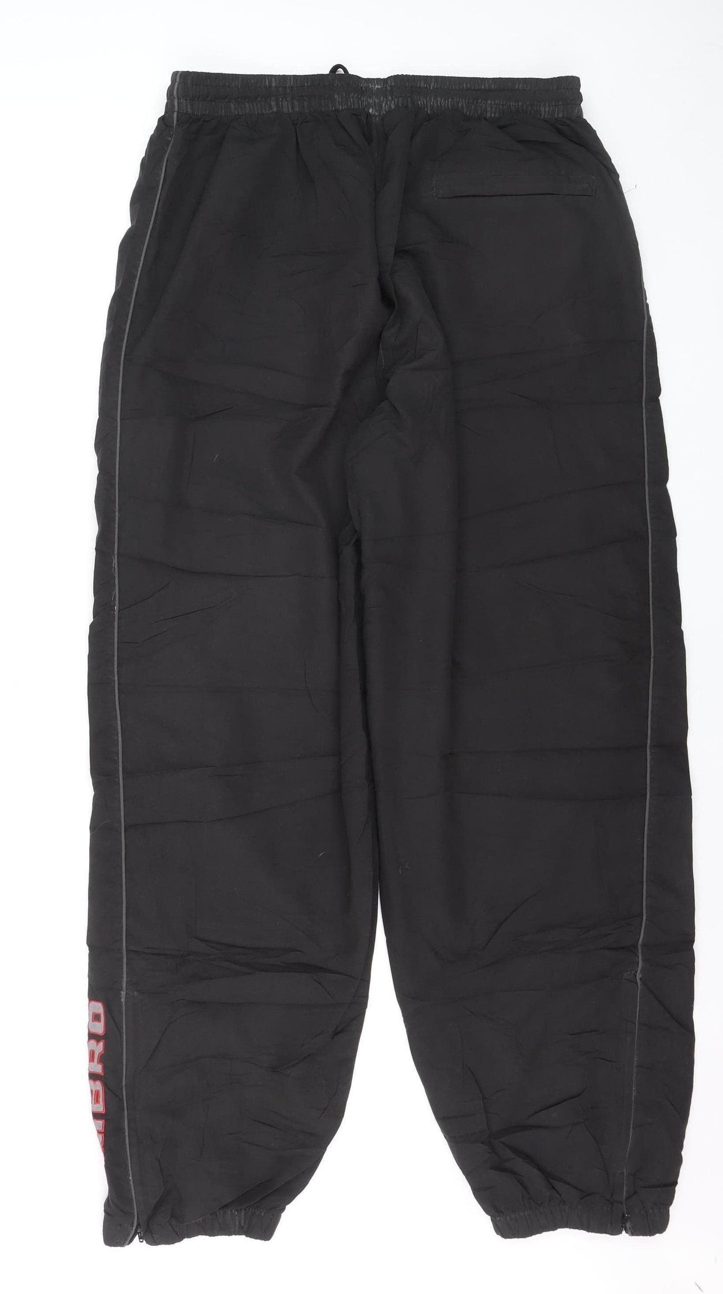 Umbro Men’s Black 2XL Track Pants Sports Trousers