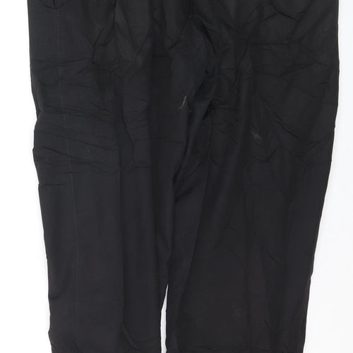 Lacoste Sport Men's Black Relaxed Fit Jogger Trousers Size M Polyester