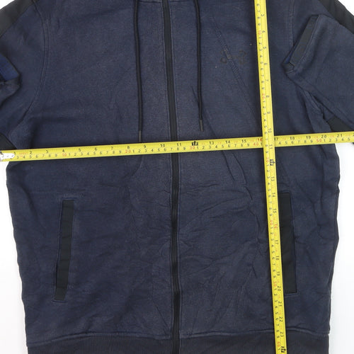 Under Armour Men's Blue Medium Hooded Full Zip Track Jacket