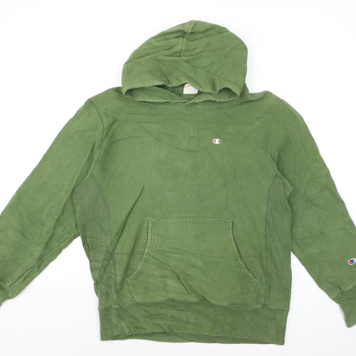 Champion Men's Green XL Reverse Weave Pullover Hoodie