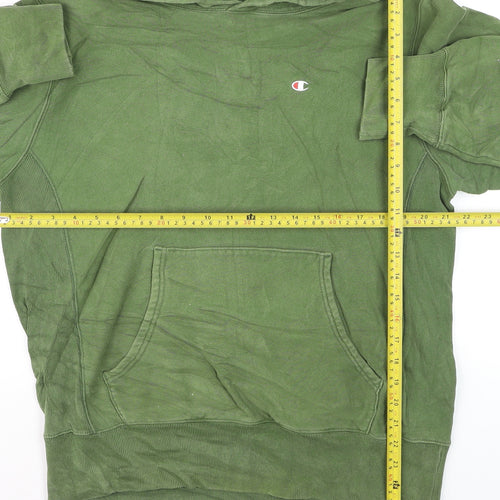 Champion Men's Green XL Reverse Weave Pullover Hoodie