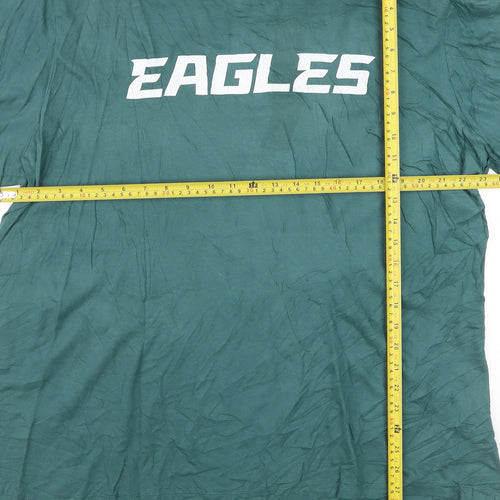 Nike Men's Green Eagles Graphic Short Sleeve T-Shirt XL