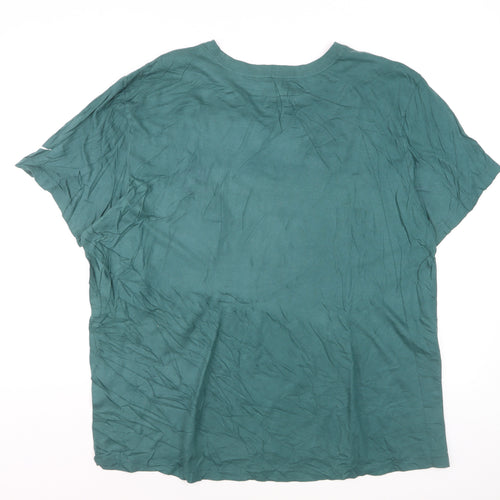 Nike Men's Green Eagles Graphic Short Sleeve T-Shirt XL