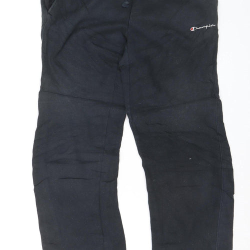 Champion Men's Black Medium Fleece Jogger Sweatpants