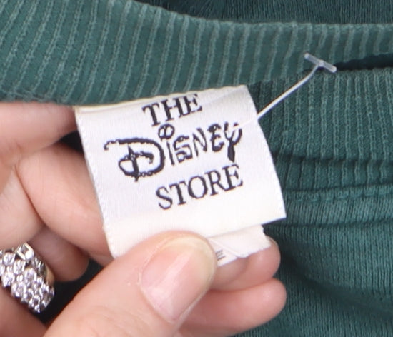 Disney Men's Green Winnie the Pooh Pullover Sweatshirt Size L Vintage