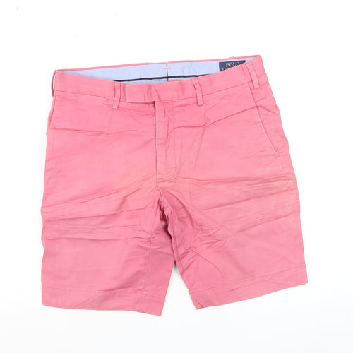 Polo Ralph Lauren Men’s Pink Chino Shorts Slim Fit Size 30