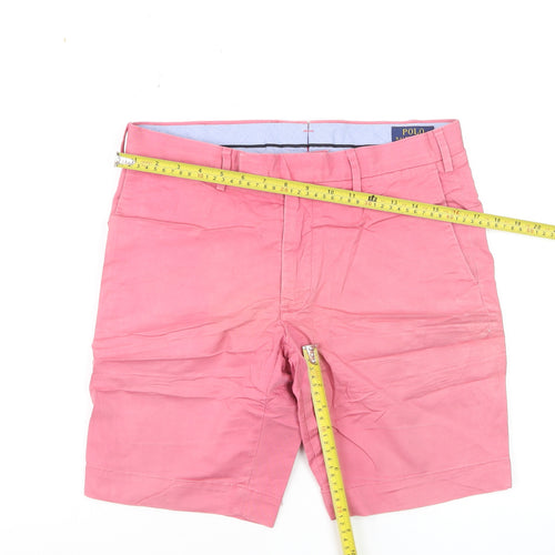 Polo Ralph Lauren Men’s Pink Chino Shorts Slim Fit Size 30