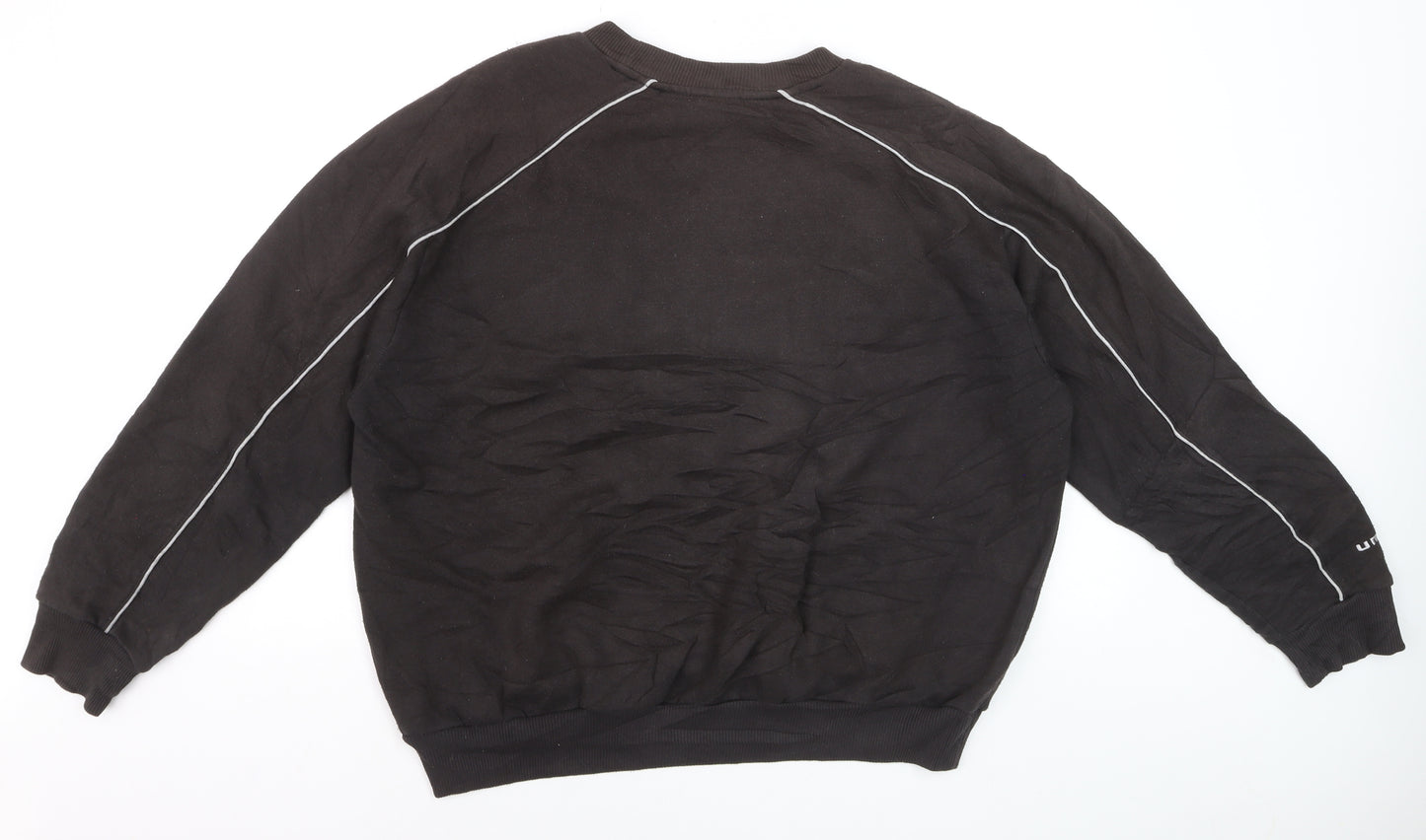 Umbro Men's Black XL Pullover Crew Neck Fleece Sweatshirt