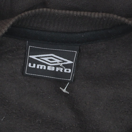 Umbro Men's Black XL Pullover Crew Neck Fleece Sweatshirt