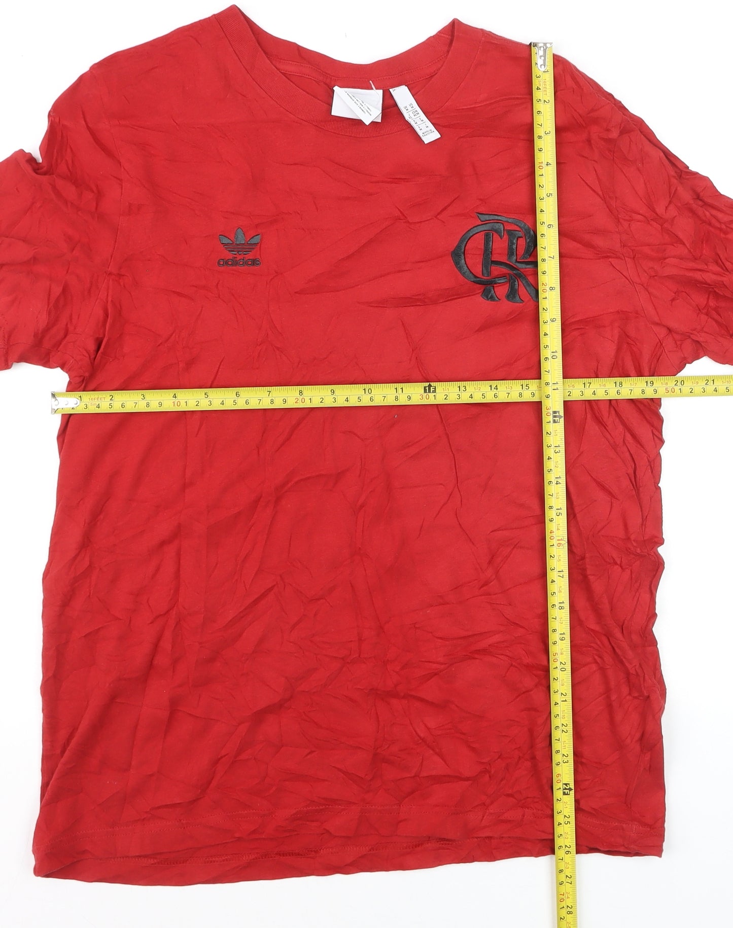 Adidas Men’s Red Short Sleeve Sports T-Shirt Size M