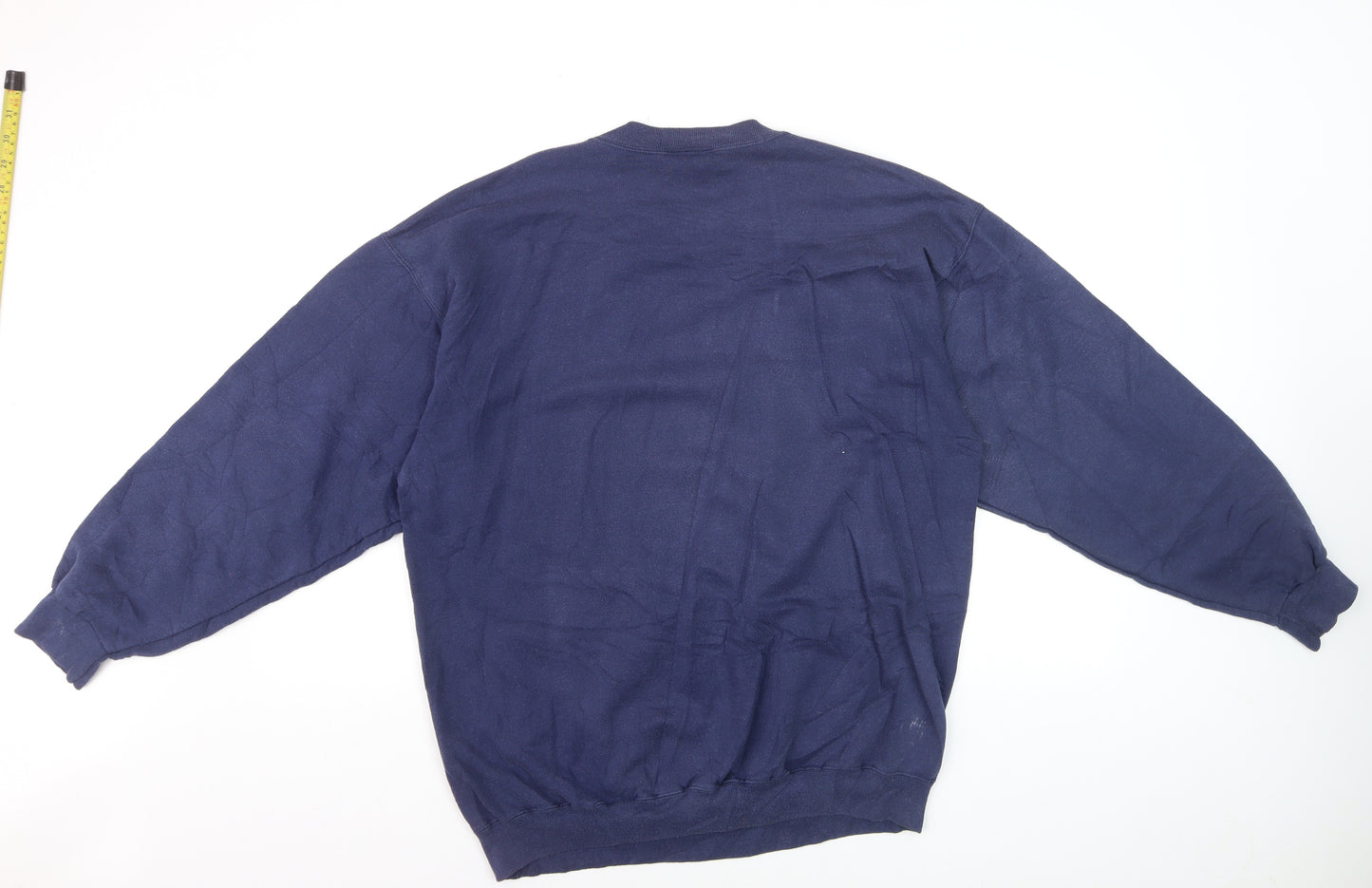 Walt Disney World Men's Blue Mickey Mouse Graphic Sweatshirt L