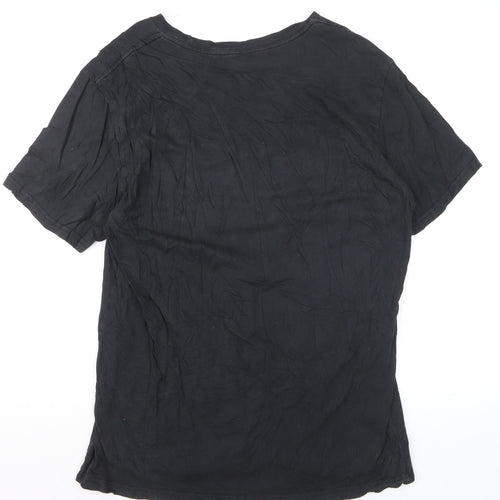Oakley Men's Black XL Regular Fit Logo Graphic T-Shirt
