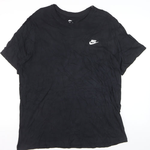 Nike Men's Black XL Sports Crew Neck Cotton T-Shirt