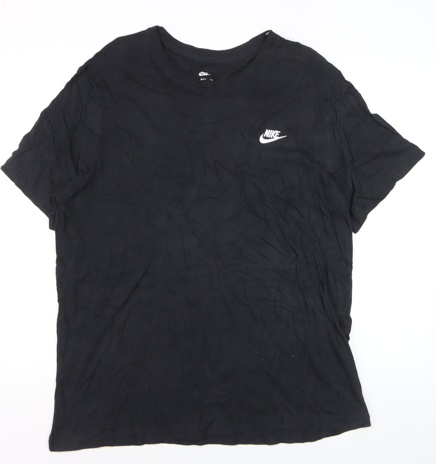 Nike Men's Black XL Sports Crew Neck Cotton T-Shirt