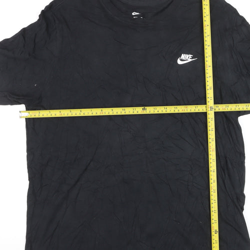 Nike Men's Black XL Sports Crew Neck Cotton T-Shirt