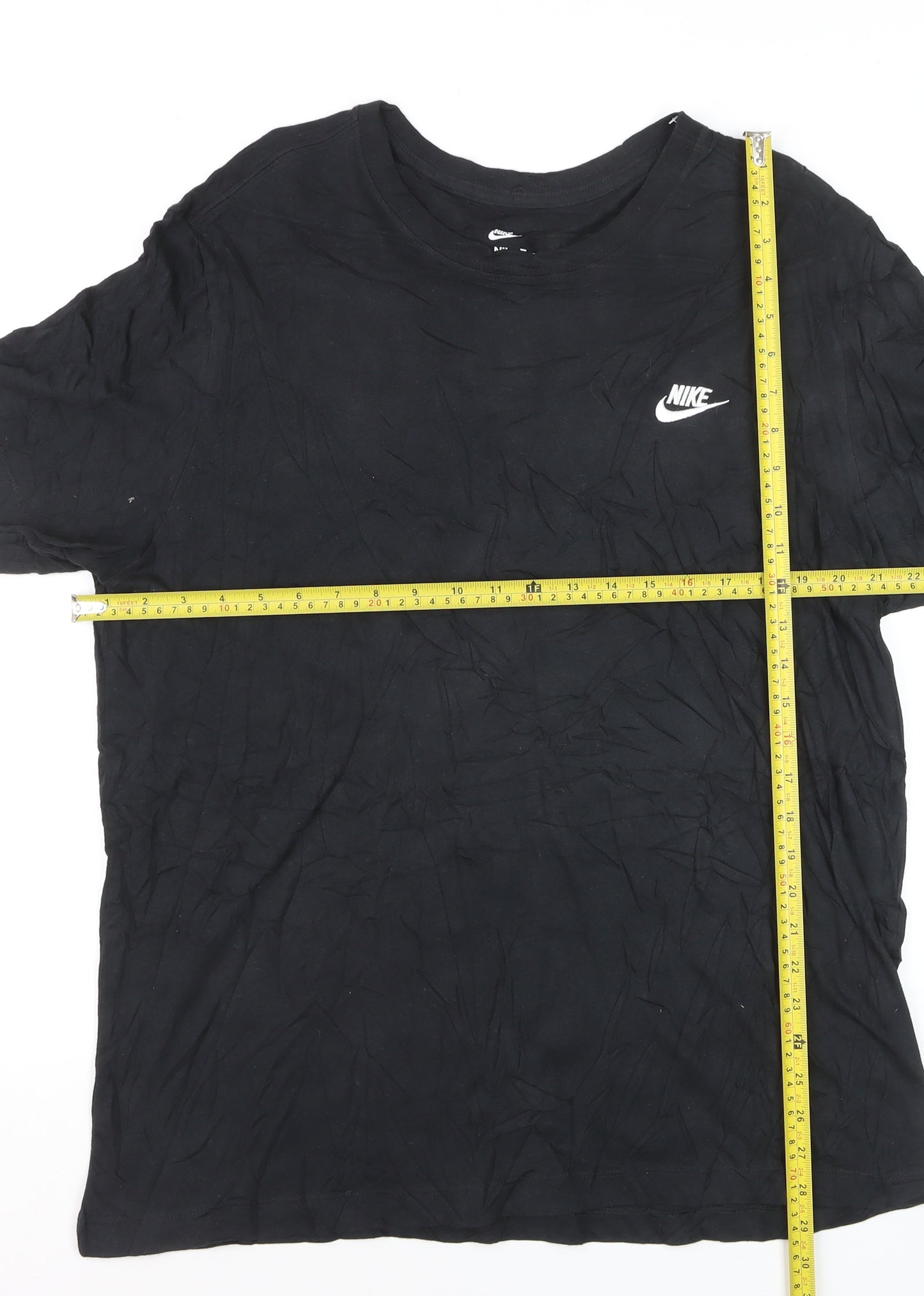 Nike Men's Black XL Sports Crew Neck Cotton T-Shirt